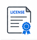 license